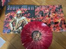 IRON MAN -black night RARE 1ST PRESS LP SPLATTER 2014 stoner doom