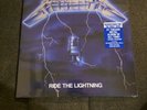 Metallica Ride The Lightning BLUE SPLATTER 40th Anniversary LP Sealed