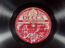 78 RPM --  Django Reinhardt & QHCF, Decca 59.018,  E Jazz - autograph