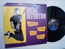 SOCIAL DISTORTION LP SOMEWHERE BETWEEN HEAVEN HELL EPIC 47978 Near Mint
