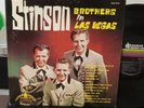 THE STINSON BROTHERS In Las Vegas LP RARE COUNTRY ROCKABILLY