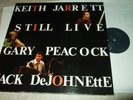 JARRETT/PEACOCK/DeJOHNETTE : STILL LIVE 2LP 1988 ECM GERMANY
