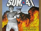 Sum 41 Half Hour of Power Signed 5x Black 180G Vinyl Record LP Autograph Rare