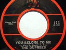 The Duprees - You Belong To Me / Take Me As I Am (7