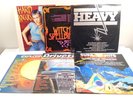 6 x AC/DC Vintage Vinyl Compilations Witchery Spellbinders HARD KNOCKS Heavy