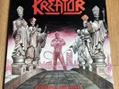 KREATOR TERRIBLE CERTAINTY LP Vinyl Record 1987 First USA Press Promo Stamp