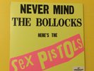 SEX PISTOLS NEVER MIND THE BOLLOCKS 30TH ANNIVERSARY VINYL C/W POSTER /NO SINGLE
