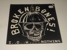 Aggressive Rockproduktionen - Broken Bones - Mini-LP - I . O . U Nothing -DE1984