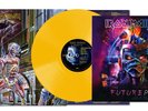 IRON MAIDEN SOMEWHERE IN TIME LP VINYL Limited edition yellow vinyl. Includes Ex