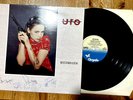 SIGNED  UFO Misdemeanor Vinyl Record LP Chrysalis 1985 1st Press Heavy Metal N/M