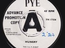 5 A.M. EVENT Hungry  M- UK DEMO 45 garage freakbeat mod 5 AM Pye HEAR