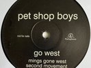 PET SHOP BOYS -Go West- Rare UK Black Label Promo 12” 12RDJ 6356 (Vinyl Record)