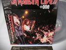 IRON MAIDEN LIVE PLUS ONE MLP Japanese 1st Pressing Obi insert EX+ NWOBHM LP