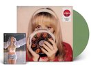 Sabrina Carpenter Target Fruitcake Recipe Olive Green Vinyl w/ Postcard RARE