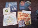 THE BEATLES PAUL MCCARTNEY & RINGO  UK VINYL + WINGS AT THE SPEED OF SOUND DEMO