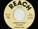Funk Boogie 45 - Stroke R.N.B. - Scream & Shout - Reach - VG++ obscure