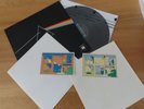 PINK FLOYD. Dark side of the moon QUAD. A2/B1 UK 1st press with posters & cards.