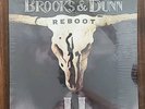Brooks & Dunn - Reboot II NEW Color LP  Orange w/ Black Swirls