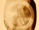 USSR X-RAY SKULL ROENTGEN BONES RECORD ORIGINAL OLD RIBS 770