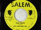 Northern/Sweet Soul 45 - Soul Brothers Inc. - Tear Drops - Salem - VG+ rare