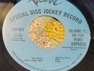 Pop Psych Promo 45 Rockit (Blame it) On the Pony Express / Amblin EX HEAR