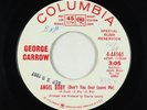 Northern Soul 45 - George Carrow - Angel Baby - Columbia