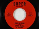 Sweet Soul 45 - Connie McGill & Visions - Peace Of Mind/I Can't Live - Super VG+