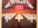 Metallica Master of Puppets 1986 White Label Promo WLP w/ Warning Sticker Vinyl