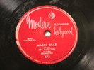 R&B JOE LUTCHER ORCH Mardi Gras / Ojai MODERN 672 V+