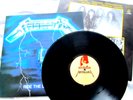 METALLICA - RIDE THE LIGHTNING RARE UK VINYL LP FIRST PRESSING MUSIC FOR NATIONS