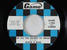 Sweet Soul 45 - Black & Blue - Of All The Hearts - Game single-sided VG++ promo