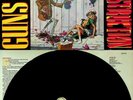 GUNS N' ROSES- Appetite for Destruction LP (BANNED SLEEVE 1987 Vinyl EX-) & and