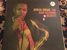 The John Coltrane Quartet Africa Brass LP Record A-6 1961 Impulse  Ships Free