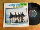 The Beach Boys Surfer Girl Mono Original US vinyl Hype Sticker