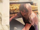 TAYLOR SWIFT Midnights: Mahogany Edition Vinyl W/ Hand Signed Photo (+ HEART)