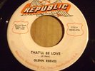 ROCKABILLY 45 GLENN REEVES 