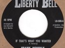 Frank Beverly If Thats What You Wanted Liberty Bell Soul Northern Motown