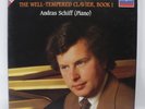 Bach Well Tempered Clavier I 2 LP  Set Vinyl Andras Schiff Notes 1986 Decca