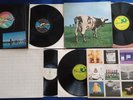 2 LP + 2 DLP PINK FLOYD -u. a.- WISH YOU WERE HERE* ATOM HEART MOTHER* THE WALL*