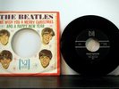 THE BEATLES 7 Inch 45 Please Please me  1964 Vee Jay Christmas PS vinyl