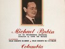COLUMBIA 33CX-1281 GLAZUNOV PAGANINI von MATACIC RABIN TESTAMENT 180g RELEASE