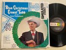 Ernest Tubb Blue Christmas LP Decca Stereo Holiday + Inner RARE HIGH GRADE M-