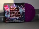 NOW THAT'S WHAT I CALL ROCK ANTHEMS 2024 TRIPLE PURPLE VINYL LP QUEEN ELO EX/EX