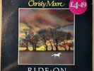 CHRISTY MOORE RIDE ON VINYL ORIGINAL 1985 IRELAND WEA -IR 0407