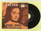 DALIDA SP Pressing Denmark Hyper Rare STU 42181 Ding Ding/ This Corner of Earth