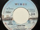 Paul McCartney Wings LONDON TOWN US Capitol PROMO Custom Label 45 P-4625 M- Copy