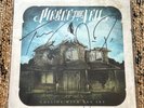 SIGNED  Pierce The Veil Collide With The Sky Light Blue Vinyl Jacket Dent New