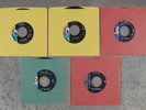 Five 45s by THE VENTURES. Mostly Near Mint. Hawaii Five-O, Secret Agent Man +++