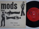 MODS INC First Woman  moody swedish garage 45 freakbeat LISTEN