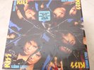 KISS / CRAZY NIGHTS US PRESSING LP W/INNER, SHRINK, HYPE STICKER